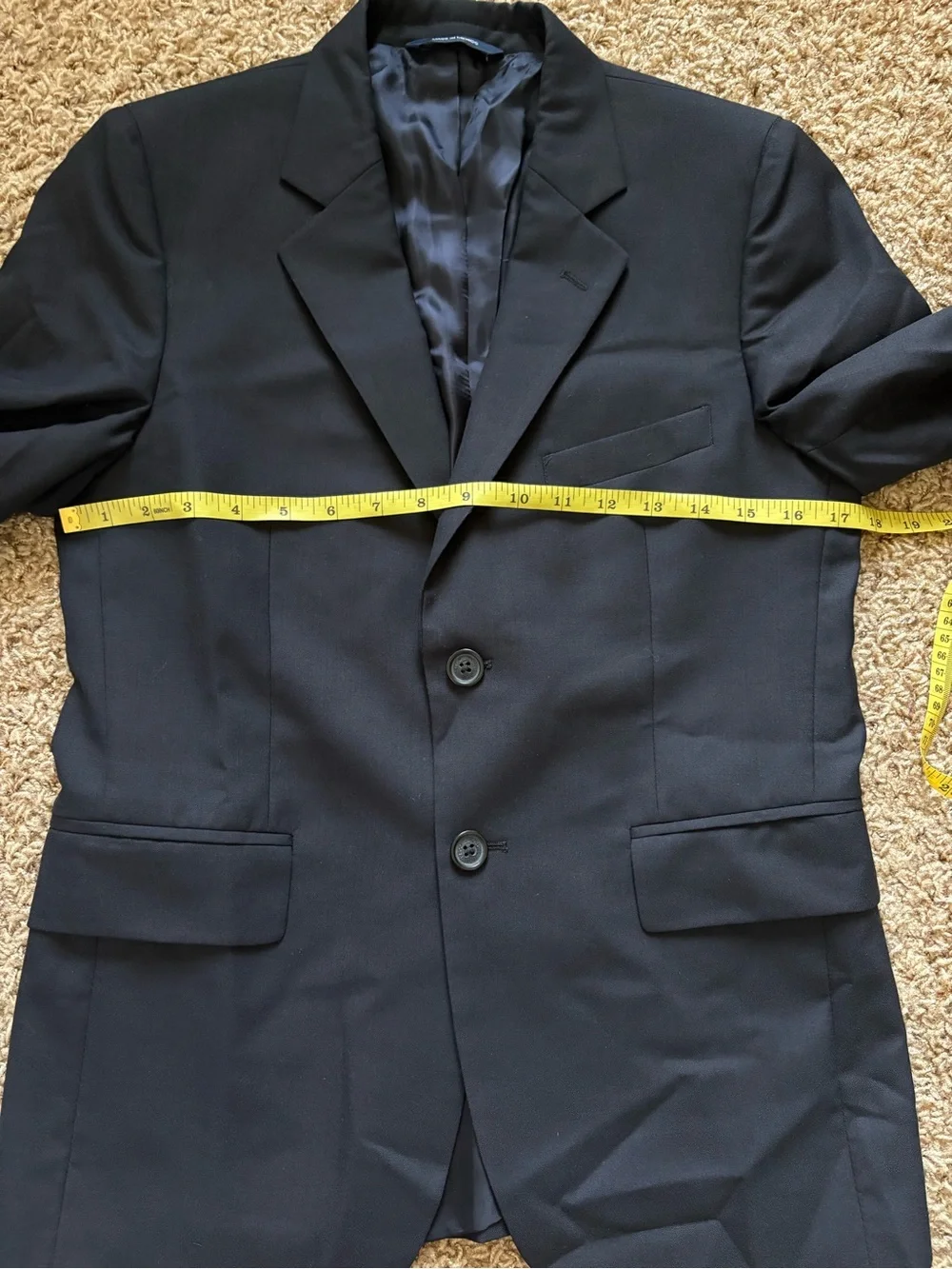 Brooks Brother's Red Fleece Navy Blue Boy's Blazer 16
